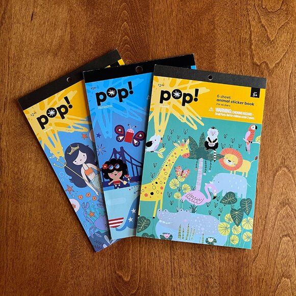 Joann Fabrics Pop! sticker books NWT - Picture 1 of 6